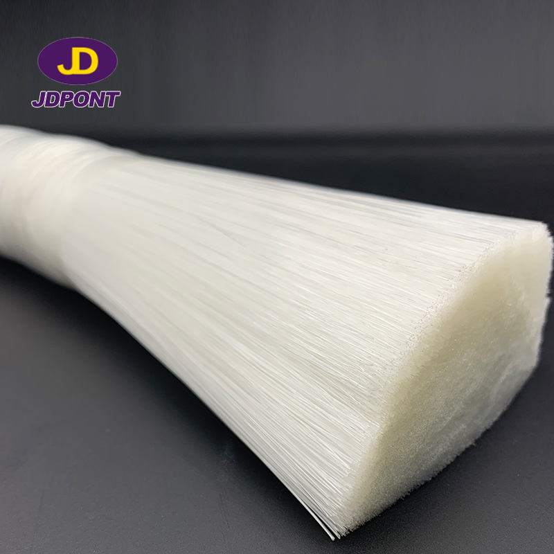  White PET hollow Brush filament      JD...