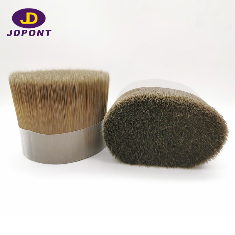 Brown cross-section brush filament  for ...