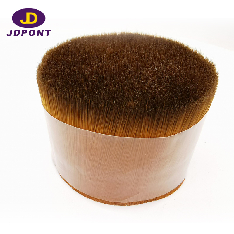 Brown black tip synthetic brush filament...