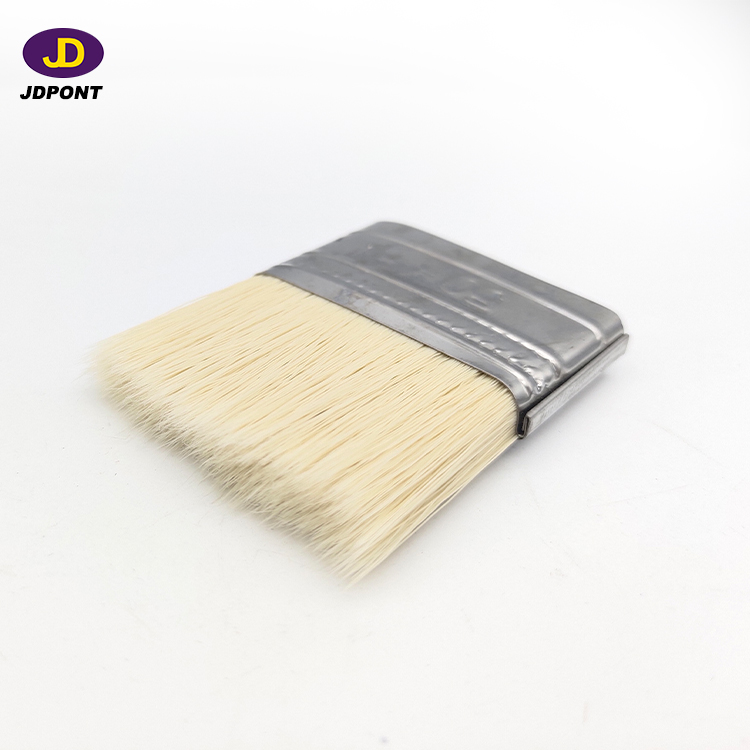 BLEACHED WHITE CRIMPED SOLID paint brush...