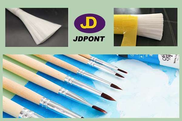 What is the material of artist paint brush?