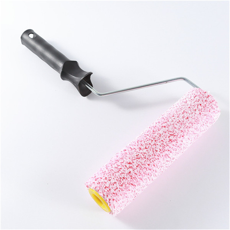 Durable mixed fiber paint roller brush