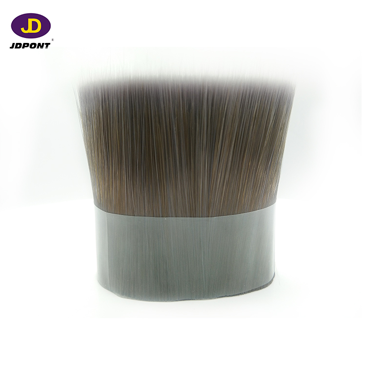 Purple golden solid tapered brush filame...