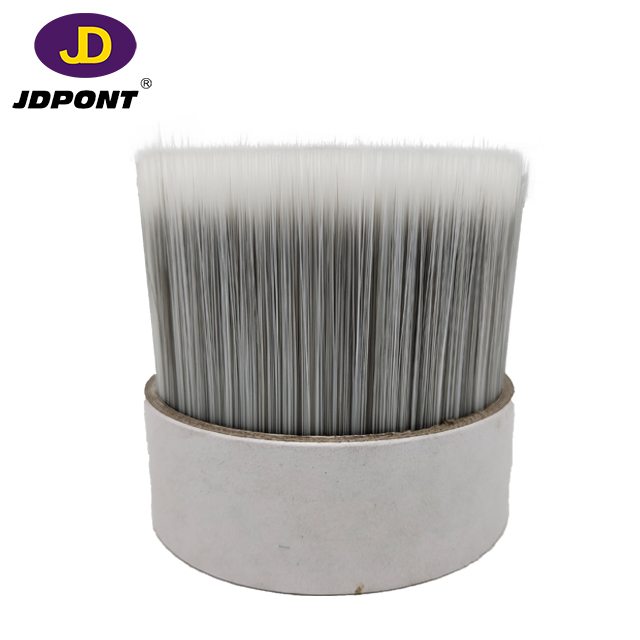 White mixture grey solid tapered brush f...