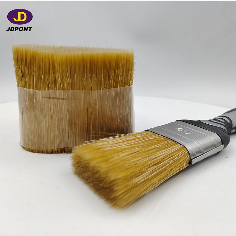 Yellow Color Brush filament mixture natu...