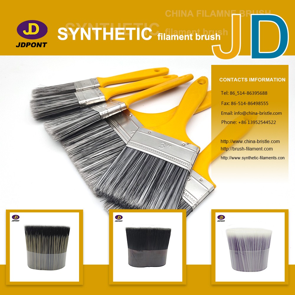 What is the synthetic fiber for brush?