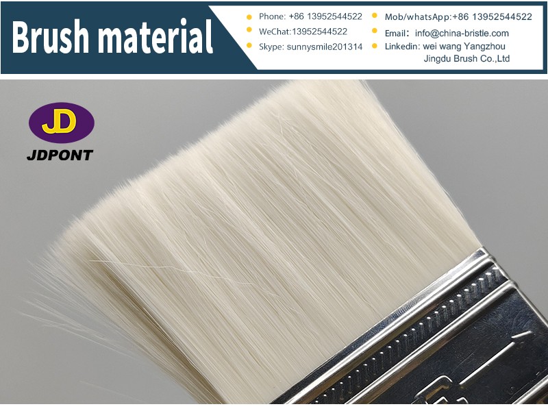 How are brush filaments made?