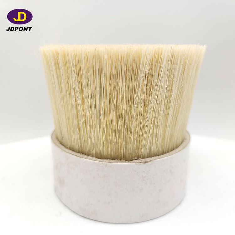 NATURAL WHITE BOILED BRISTLE, BLEACHED C...