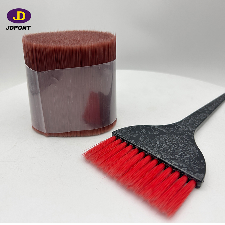 DARK RED DOUBLE TAPERED BRUSH FILAMENT